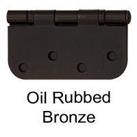 Hinge Color |  Oil Rubbed Bronze